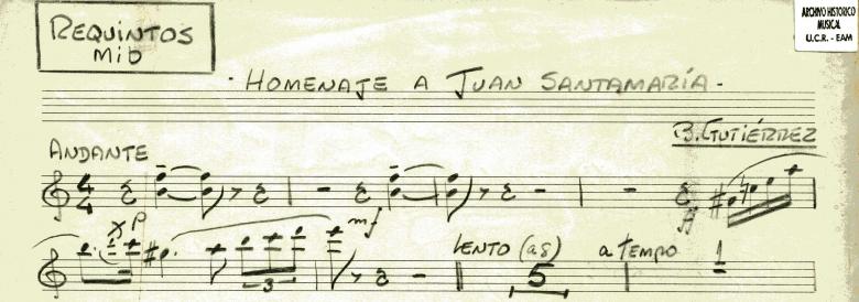 Homenaje a Juan Santamaría