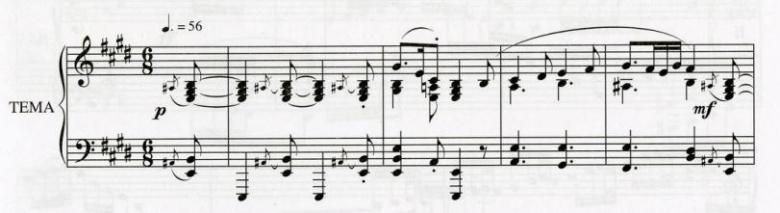 Variaciones para piano Op.9